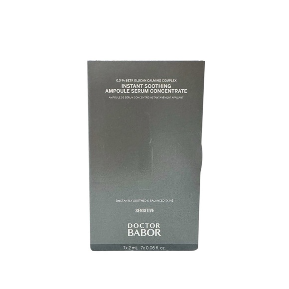 NIB Doctor Babor Beta Glucan Instant Soothing Ampoule Serum Concentrate 7 Vials - Picture 1 of 4